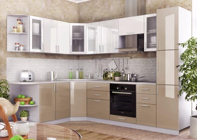  Кухня ТЕХНО (КСЕНИЯ) ШПД2Я 600 фасад 