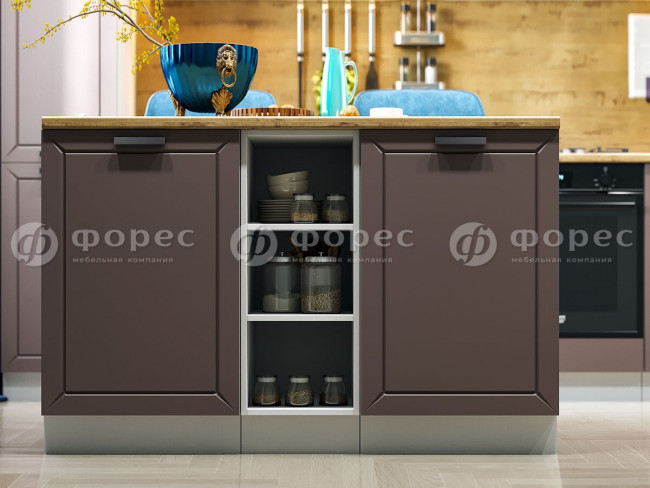 ШНМ 600 Кухня ЮТА (Альфа) МДФ фасад ШНМ600
