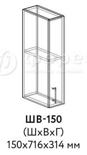 Кухня РИО ШВГ 500 фасад Ф101  (Ф83)