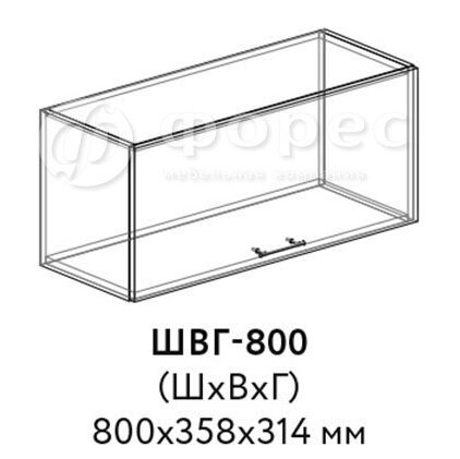 Кухня РИО ШВГ 500 фасад Ф101  (Ф83)