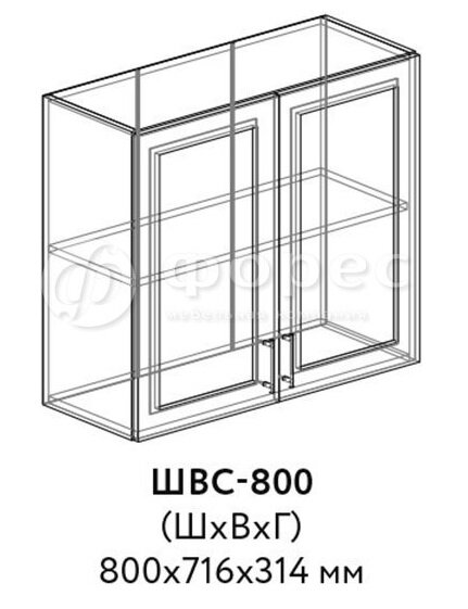 Кухня РИО ШВГ 500 фасад Ф101  (Ф83)